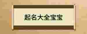 起名大全寶寶